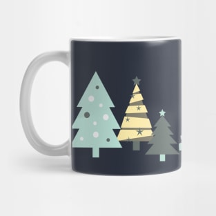 Christmas tree pattern Mug